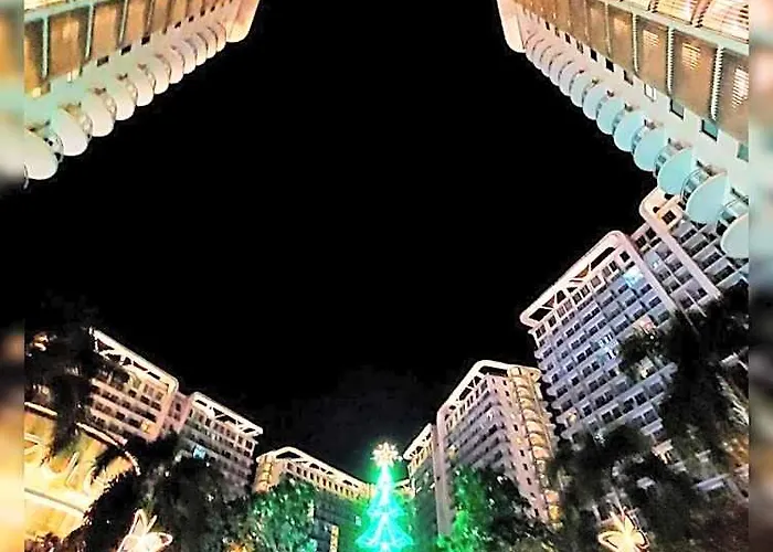 Cozy 1br With View, Access And Wave Pool Hotel Manila